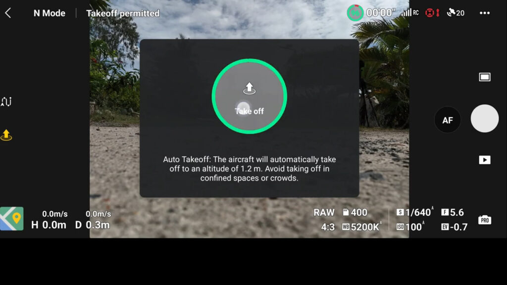 Hướng dẫn cách bay flycam cho người mới bắt đầu cat cat flycam bang nut tren man hinh DRONE1 Forum Cất cánh flycam bằng nút Take off trên màn hình điều khiển