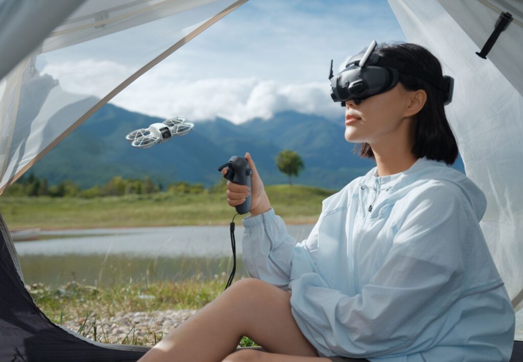 DJI Neo chính thức ra mắt: Flycam FPV giá rẻ cực chất che do dieu khien cua DJI Neo DRONE1 Forum Phương pháp điều khiển của DJI Neo