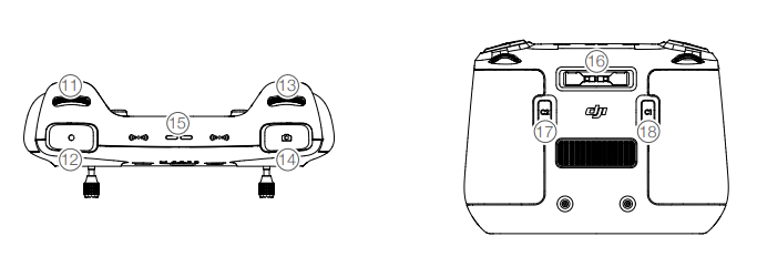 Giới thiệu các nút điều khiển trên tay cầm flycam DJI nut dieu khien tren tay cam DJI RC 2 1 DRONE1 Forum Nút điều khiển tay cầm DJI RC
